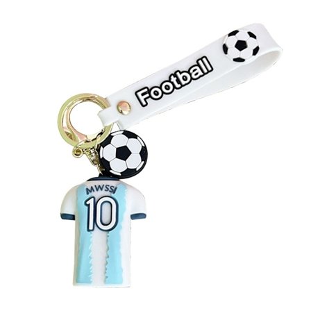 Argentiinan jalkapallomaajoukkueen nro 10 Messin MM-kisojen pelipaita-avainperä