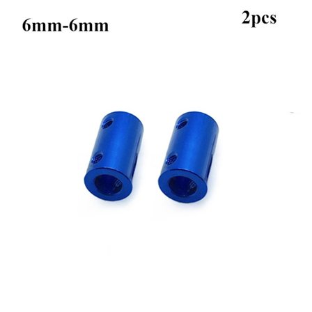 2 stk stiv akselkobling 3D-printere Dele 6MM-6MM