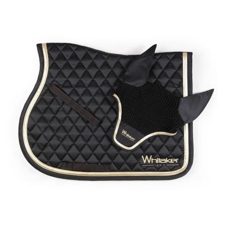 Whitaker Thornton Horse Fly Veil Ponny/cob Svart/guld