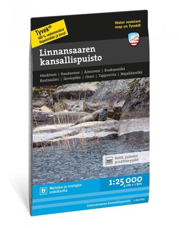 Calazo Linnansaaren kansallispuisto 1:25 000