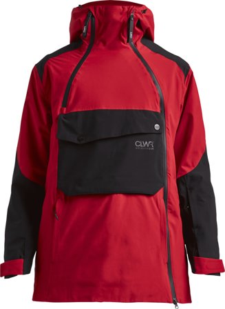 ColourWear Men's Foil Anorak Men lined ski jackets Red L