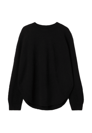 Wera Stickad ulljumper DAISY Stickat Svart S