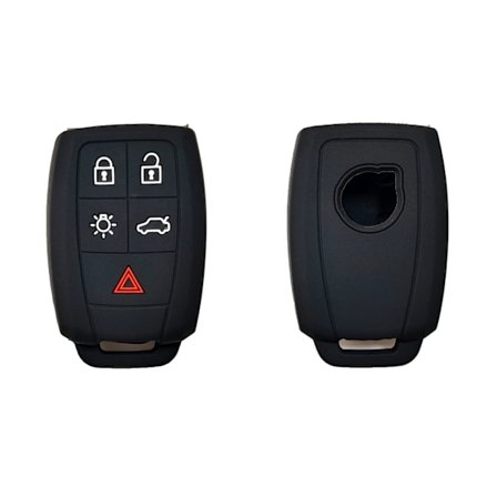 Soveltuu vanhaan Volvo S40 smart 5-painikkeiseen silikoniseen avaimenperään Volvo C30 C70 avainpussi ontto malli