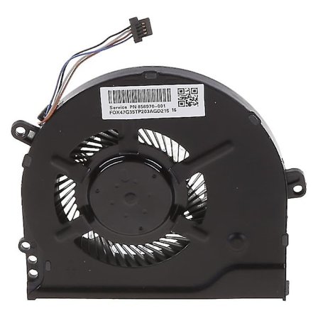 Utskiftet metall bærbar PC CPU kjølevifte for HP Pavilion 15-cc