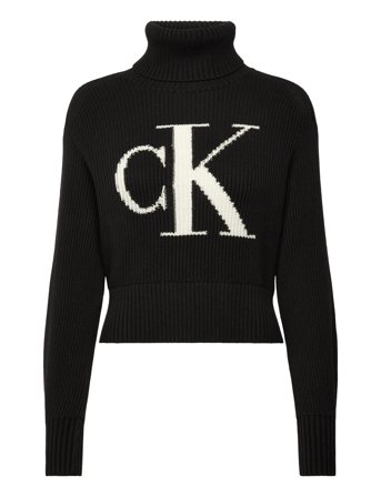 Calvin Klein Jeans | Blown Up Ck Loose Sweater Contra | XXS