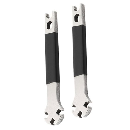 Sykkelspenner i rustfritt stål, eikenipler, sykkelverktøy