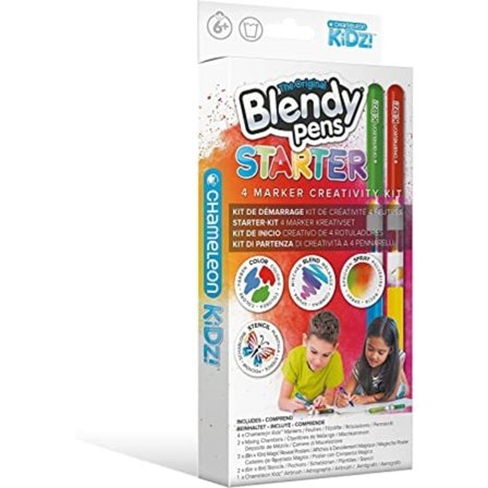 Blendy Pens Stationery Set Markers Starter 4