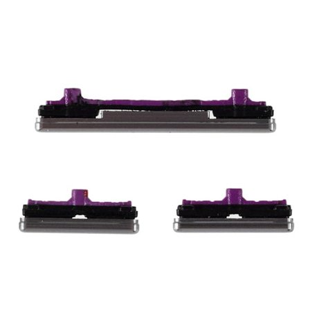 Samsung Galaxy S10 / S10 Plus OEM strøm- og volumknapper erstatning - Sølv