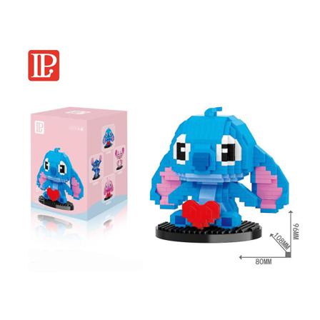 674 St Söta Seriefigurer Stitch Building Blocks Set Stil 1