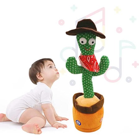 Cowboy-kaktus dansar, imiterar kaktus talar, sjunger