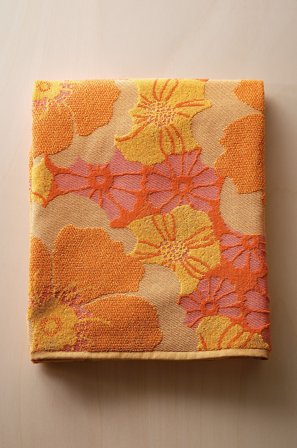 Jotex - Badelaken 90x150 Cm Oransje/rosa - FRIDA - Kjøp Badelaken hos Jotex