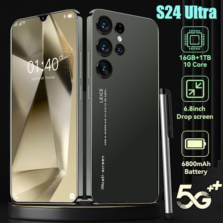 Uusi S24 Ultra 6,8-tuumainen Android all-in-one 1+16G -älypuhelin