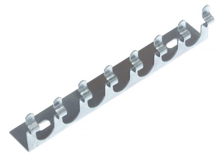 PELA 509739 Hylshållare för 8 hylsor, 1/4", Förvaring