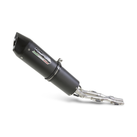 Medio Sistema de Escape G.P.R. Furore Negro - Ducati 996 2000-2001