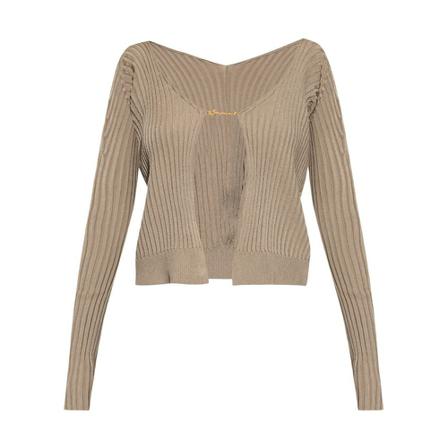 Jacquemus - Blusar - Brun - Dam - Storlek: L, Dam, Storlek: L