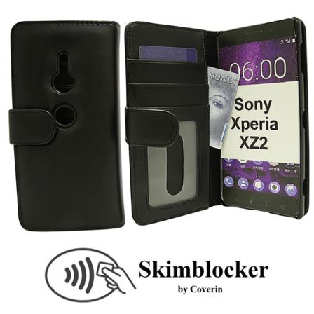 Skimblocker Plånboksfodral Sony Xperia Xz2 (h8266)