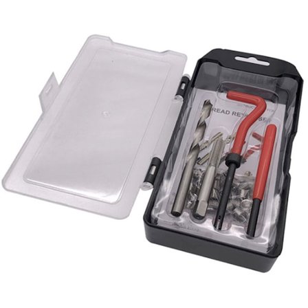 15 stk. M-10 X 1.0 Gjenget Helicoil Reparasjonssett Kompatibelt 10 mm Skadede Gjenger