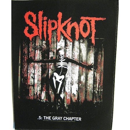Slipknot 5 The Grey Chapter Patch One Size Black