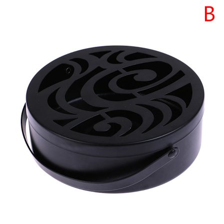 Metall Myggspiralholder Retro Bærbar Mygg Røkelsebrenner