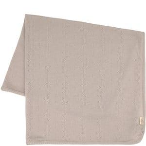 Kids - MarMar Copenhagen Soft Dove Alida Blanket One Size - Textile - One size - Beige