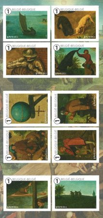 Belgien - Bruegel 500 år - Postfrisk ark