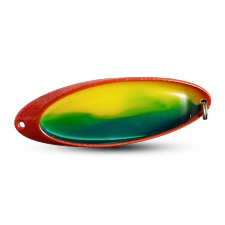 Norolan Arctic Light Ice Jig for Arctic Char 8cm - Green / Yellow