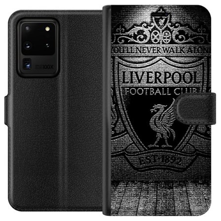 Yhteensopiva Lompakkokotelo Samsung Galaxy S20 Ultra Liverpool FC