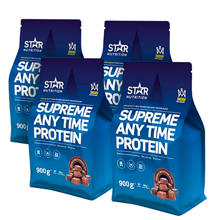 Blandet Protein Star Nutrition Mix&Match Supreme Any Time Valleprotein 3,6 kg - Bodyman.dk