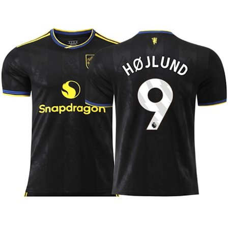 25-26 Manchester United F.C. Udebane Tredje NO.9 Højlund Trænings Fodbold T-shirt S-2XL