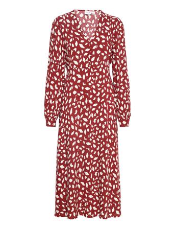 Vipaya L/S Midi Dress/Su - Patterned Vila