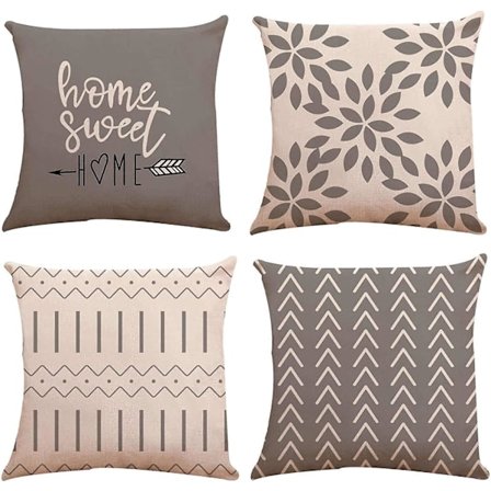 Set med 4 Dekorativa Kuddfodral Soffa Kuddfodral Dekoration Soffa Kuddfodral Utomhus Kudde