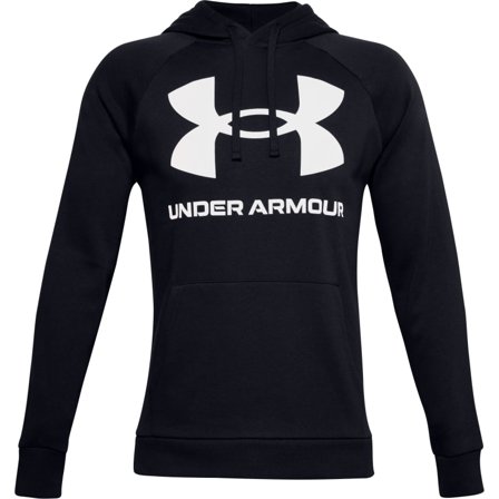 Under Armour Men's UA Rival Fleece Big Logo Hoodie Men long-sleeved sweaters Black L