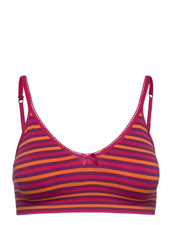 Little Wonder Seamless, Top White Lingerie Bras & Tops Soft Bras Tank Top Bras Lyserød Abecita