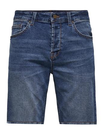 Onsavi Shorts Blue Pk 0787 Jeansshorts Denimshorts Blå ONLY & SONS