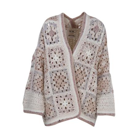 Forte Forte Handmade Crochet Cardigan inbo, Dame Cardigans, Størrelse: ONE Size
