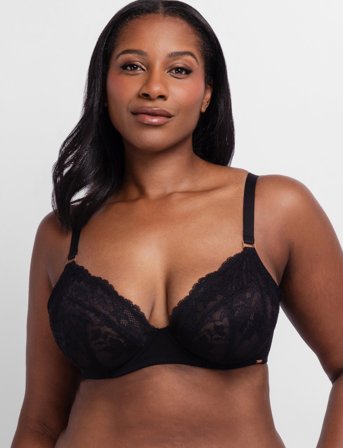 Dorina Emory Wired_Bra - Black - E x 95