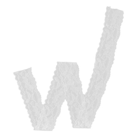 10 meter spetskant blommig mönster nylon dekorativt band med 5 cm bredd för DIY-hantverk