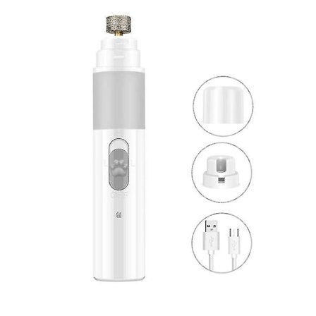 Klotrimmer för Husdjur - Överlägsen Elektrisk Klotrimmer med Diamantbit, Laddningsbar & Bärbar, Skonsam Smärtfri Klotrimning & Formning