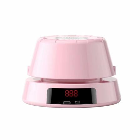 Husholdnings automatisk tauhoppemaskin, fjernkontrolltreningstelling, elektrisk tauhoppemaskin for barn pink