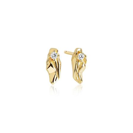 Sif Jakobs Earrings Vulcanello small , Geel , Dames , Maat: ONE Size