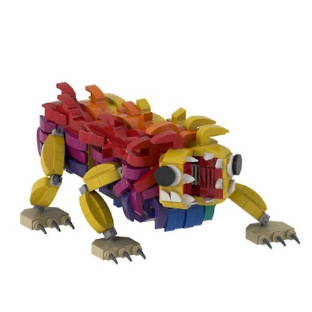 Poppy Playtime Yarnaby Pianosaurus Doey Action Figures Byggeklosser Smiling Critters Leker