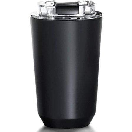 Kaffemugg To go, 380 ml termosmugg kaffe to go, läckagesäker med lock, Kaffe to Go mugg, termosmugg för kaffe, te, på språng, beige