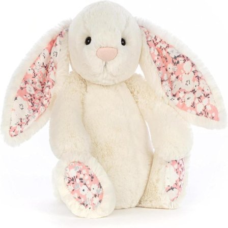 Jellycat - Blossom Cherry Kanin - Gave til Piger Drenge Børn Kvinder Hvid 31 cm