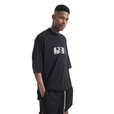 Rick Owens, T-shirt Czarny, Mężczyzna, Rozmiar: L