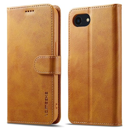 LC.IMEEKE Lompakkokotelo iPhone 16e Konjakki