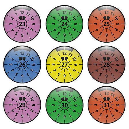 2 stk. 3D gel klistermærker nummerpladeforsegling badge, TUV plade klistermærker -GSLA (FMY)