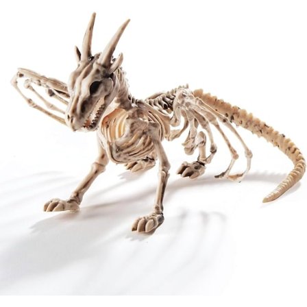 Goottilainen Lohikäärmeluuranko-Koristeet | Koristeet | Pelottavat Koristeet Juhliin.