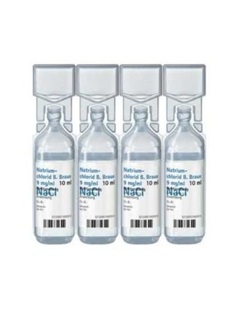 Na kl braun oppl til parent bruk 9mg/ml MiniPlasco, Oppløsningsvæske til parenteral bruk