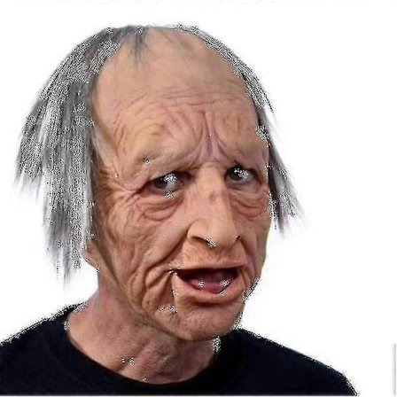 Julmask Jultomte Helhuvud Latexmask Ansikte Människa Mask Cosplay-g