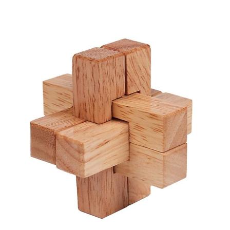 Käsityönä tehty 3D-palapeli; Puinen palapeli - Aikuisten palapelilautapeli - Palapeli vanhemmille lapsille